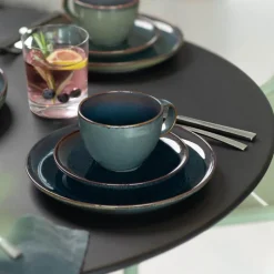 Denim skål til kopp 15 cm