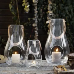 Design With Light hurricane lanterne 16 cm
