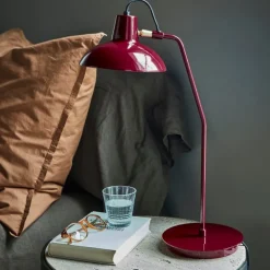 Desk bordlampe 34x50 cm rød