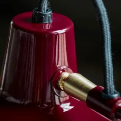 Desk bordlampe 34x50 cm rød