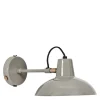Desk vegglampe 30x18 cm grå
