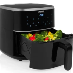 Digital airfryer 8L svart