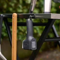 Digitalt infrarødt termometer 18 cm svart