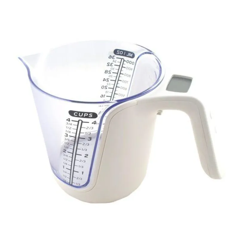 Digitalt målebeger 3 kg/1 g creme