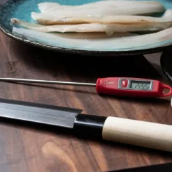 Digitalt termometer rød