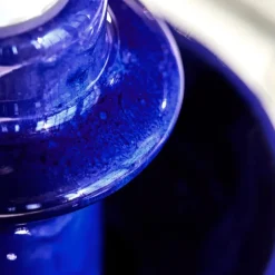 Diva lysestake 14 cm blå