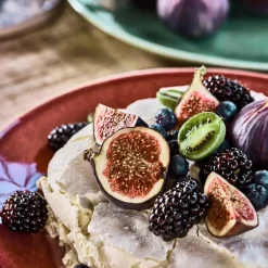 Diva middagstallerken 28 cm rød