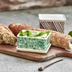 Diva oppbevaringsbokser 2 stk grønn/brun