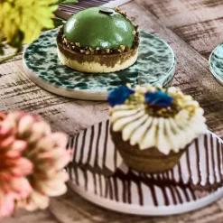 Diva serveringsbrett 15 cm 2 stk grønn