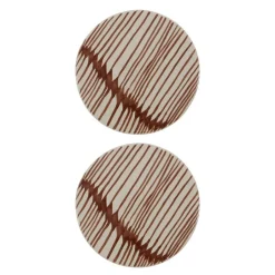 Diva serveringsbrett 15 cm 2 stk brun