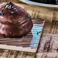 Diva serveringsbrett 26x12 cm 2 stk brun