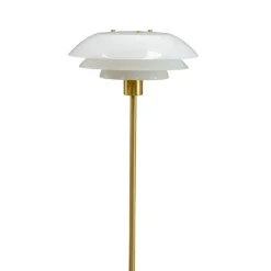 DL31 gulvlampe 133 cm opal/messing