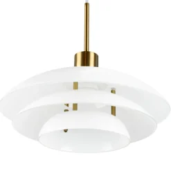 DL31 pendel 15 cm opal/messing