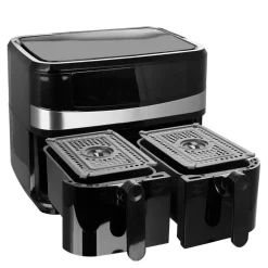 Dobbel airfryer 10L svart