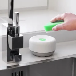 Do-Dish oppvaskmiddelpumpe 11 cm hvit/lysegrå