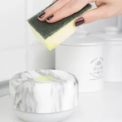 Do-Dish oppvaskmiddelpumpe 11 cm lys marmor/lysegrå