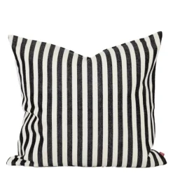 Donia putetrekk 50x50 cm svart/offwhite