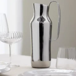 Dorotea karaffel 30 cm blankt stål