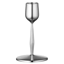 Dorotea lysestake 7x12 cm blankt stål