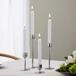 Dorotea lysestake 7x12 cm blankt stål