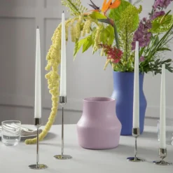 Dorotea lysestake 7x23,5 cm blankt stål