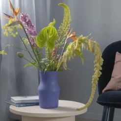 Dorotea vase 17x28 cm iris blue keramikk