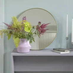 Dorotea vase 18x19,5 cm lilac purple