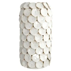 Dot vase 30 cm hvit