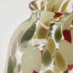 Dot vase 23 cm multi