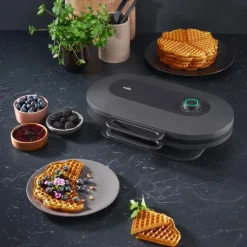 Double Joy dobbelt vaffeljern WM5DB-200 svart