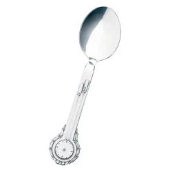 Dåpsskje Klokke med blomster 15,5 cm 830