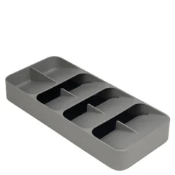 Drawerstore bestikkoppbevaring 39x18 cm grå