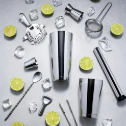 Drink Collection barsett 10 delar rustfritt stål