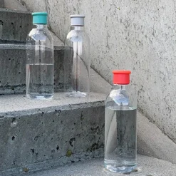 DRINK-IT vannflaske 0,75L lys grå/klar