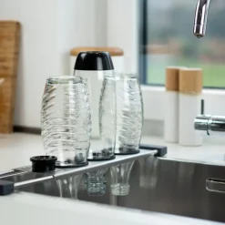 Drip oppvaskstativ til flasker drip.it+ grå