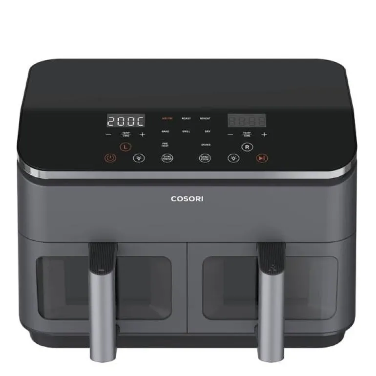 Dual Basket airfryer 8,5L svart