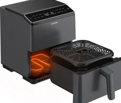 Dual Blaze airfryer 6,4L/2,5 kg mørk grå