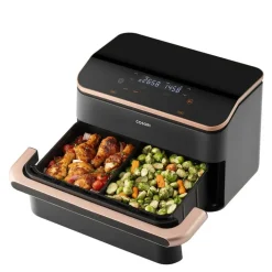 Dual Blaze Twinfry airfryer 10L mørk grå