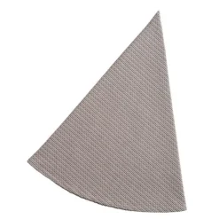 Duk rund 180 cm dubby grå