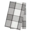Duk 140x320 cm large checks hvit/grå