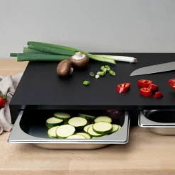 Duracore skjærebrett med 2 stk skuffer 49,5x32,5 cm