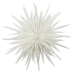 Dust julestjerne 70 cm off white