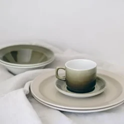 Dyp tallerken 17 cm 40 cl oliven