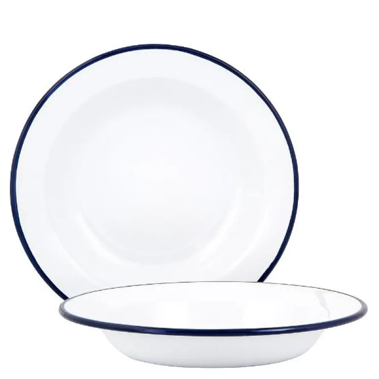 Dyp tallerken 22 cm hvit