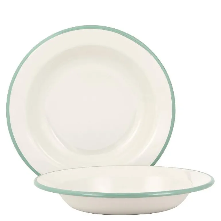 Dyp tallerken 22 cm krem