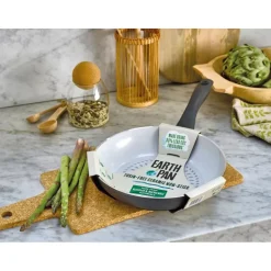 EarthPan stekepanne 24 cm grå