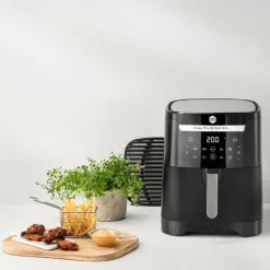 Easy Fry & Grill XXL 2-i-1 airfryer AG8018S0 svart