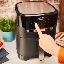 Easy Fry Precision AG5058S0 airfryer 2-i-1 svart