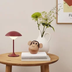 Eclipse bordlampe ruby red