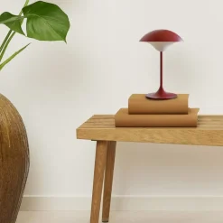 Eclipse bordlampe ruby red